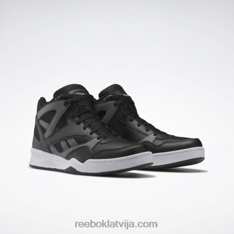 royal bb 4590 basketbola apavi vīriešiem 0T4641121 Reebok kodols melns/tīri pelēks 7/tīri pelēks 6