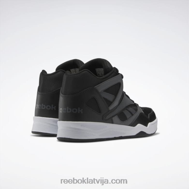 royal bb 4590 basketbola apavi vīriešiem 0T4641121 Reebok kodols melns/tīri pelēks 7/tīri pelēks 6