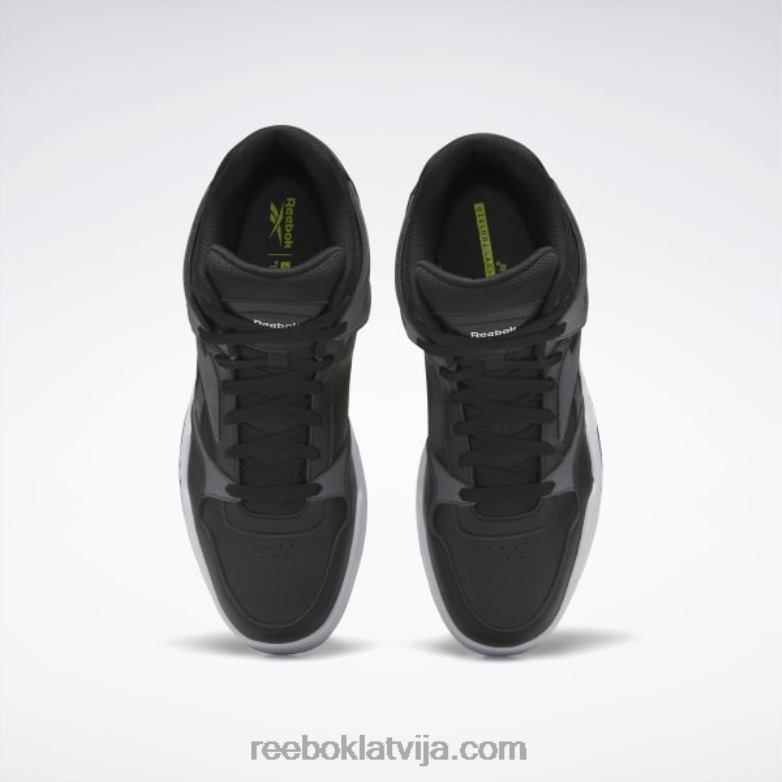 royal bb 4590 basketbola apavi vīriešiem 0T4641121 Reebok kodols melns/tīri pelēks 7/tīri pelēks 6