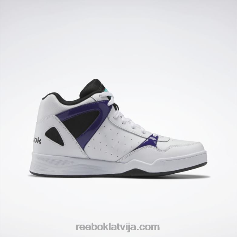 royal bb 4590 basketbola apavi vīriešiem 0T4641163 Reebok ftwr white/core black/classic teal