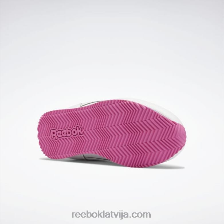 royal cl jog 3 kurpes - pirmsskolas bērni 0T4641419 Reebok ftwr balts/īsts rozā