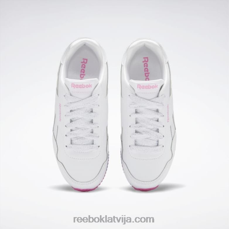 royal cl jog 3 kurpes - pirmsskolas bērni 0T4641419 Reebok ftwr balts/īsts rozā