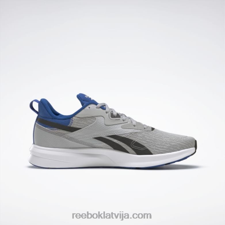 runner 4 4e vīriešu skriešanas apavi0T4641198 Reebok tīri pelēks 3/tīri pelēks 8/vektorzils