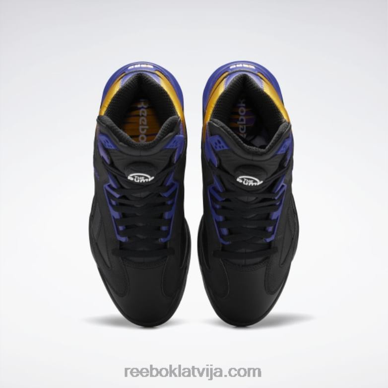 shaq attaq basketbola apavi vīriešiem 0T4641034 Reebok kodols melns/trekns violets/kolēģisks zelts