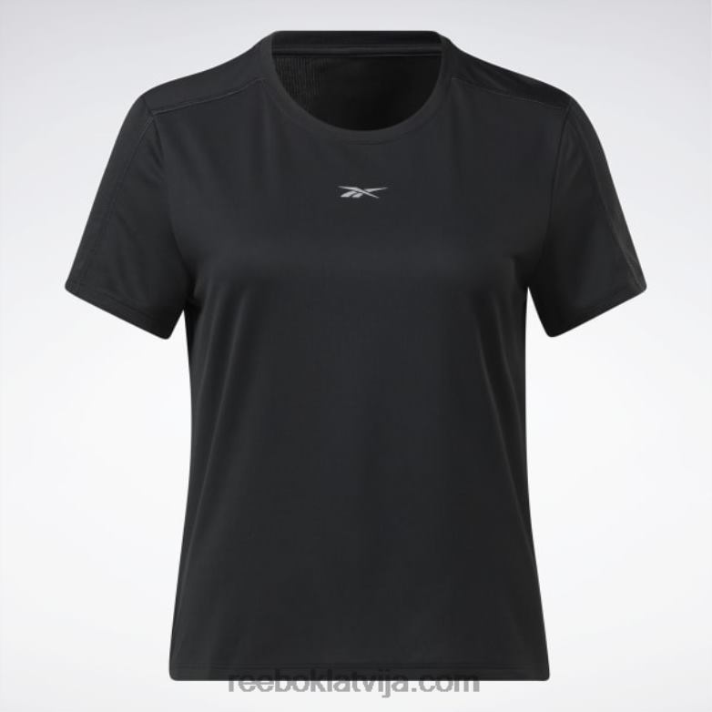 skriešanas speedwick t-krekls sievietes 0T464589 Reebok melns