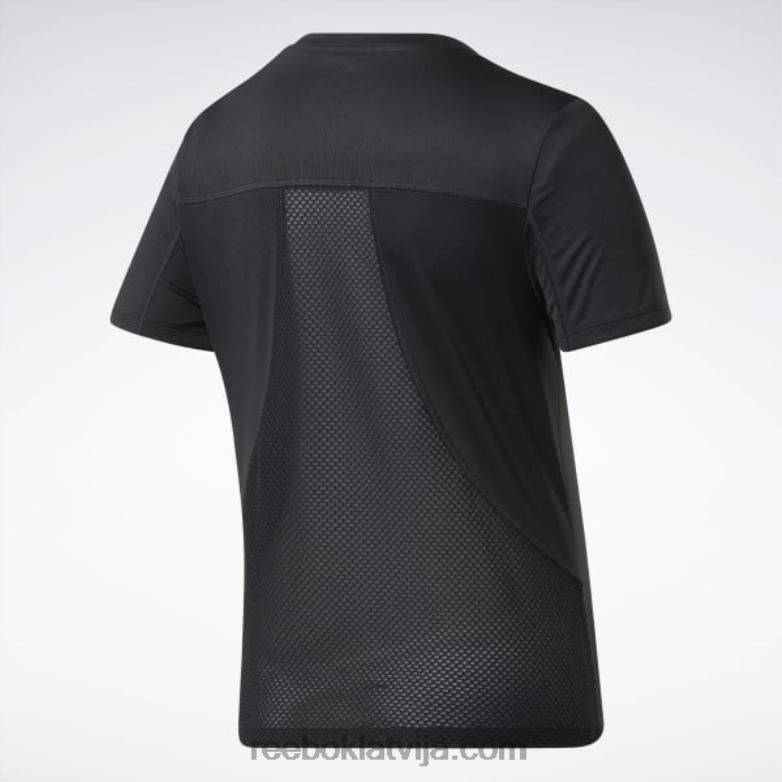 skriešanas speedwick t-krekls sievietes 0T464589 Reebok melns