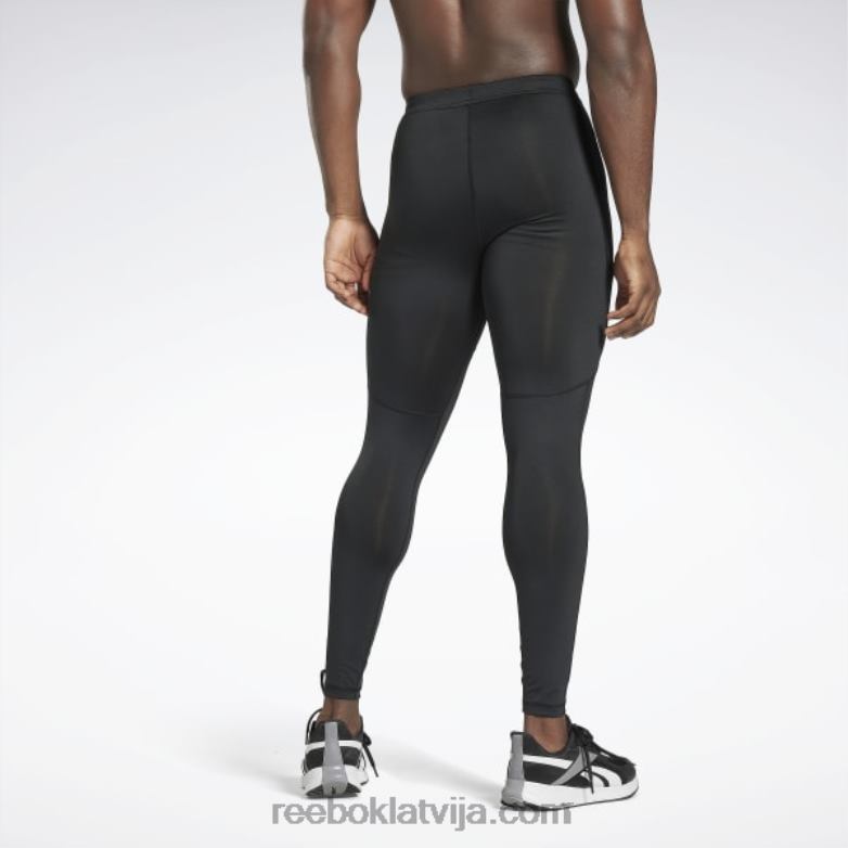 skriešanas speedwick zeķubikses vīriešiem 0T4641345 Reebok melns