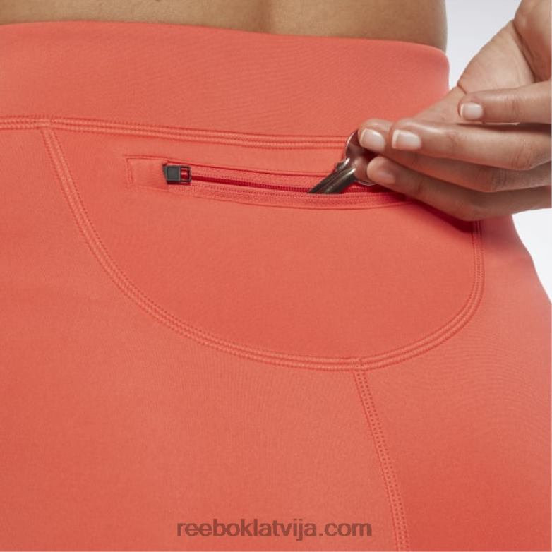skriešanas vektora legingi sievietes 0T464562 Reebok daļēji oranžs uzliesmojums