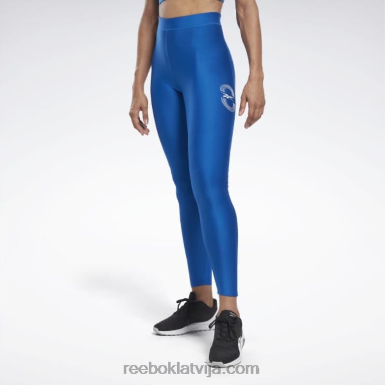 skriešanas vektora legingi sievietes 0T464947 Reebok vektors zils