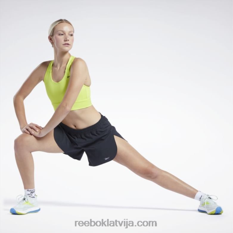 skriešanas šorti sievietes 0T464505 Reebok nakts melns