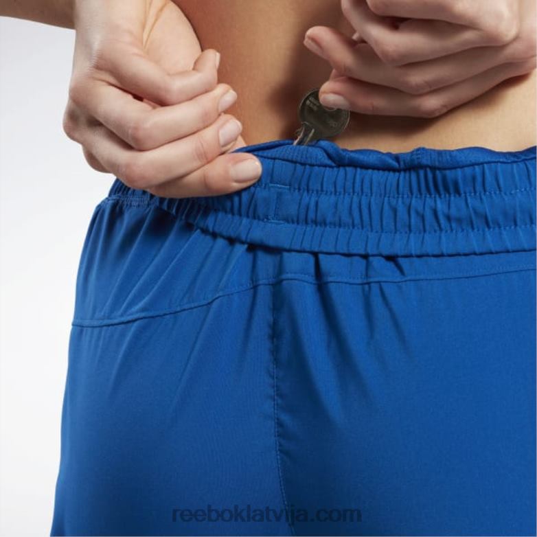 skriešanas šorti sievietes 0T464607 Reebok vektors zils