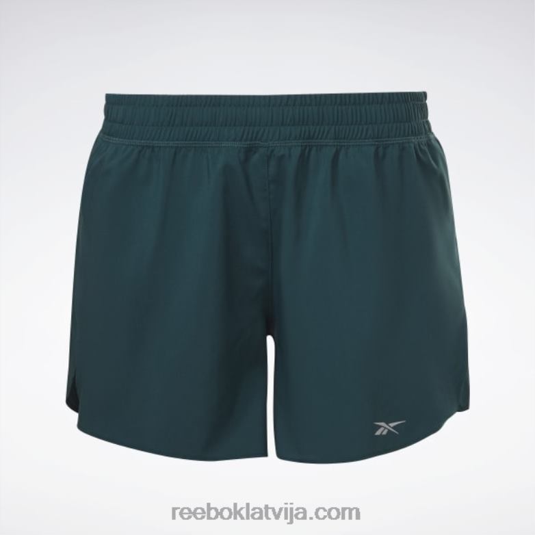 skriešanas šorti sievietes 0T464811 Reebok mežs zaļš