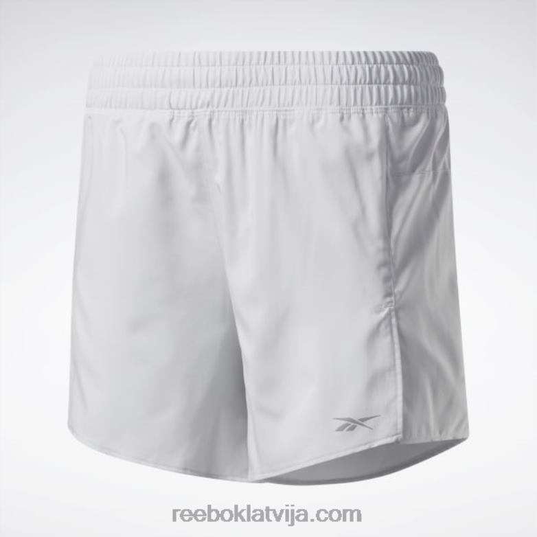 skriešanas šorti sievietes 0T464970 Reebok tīri pelēks 2