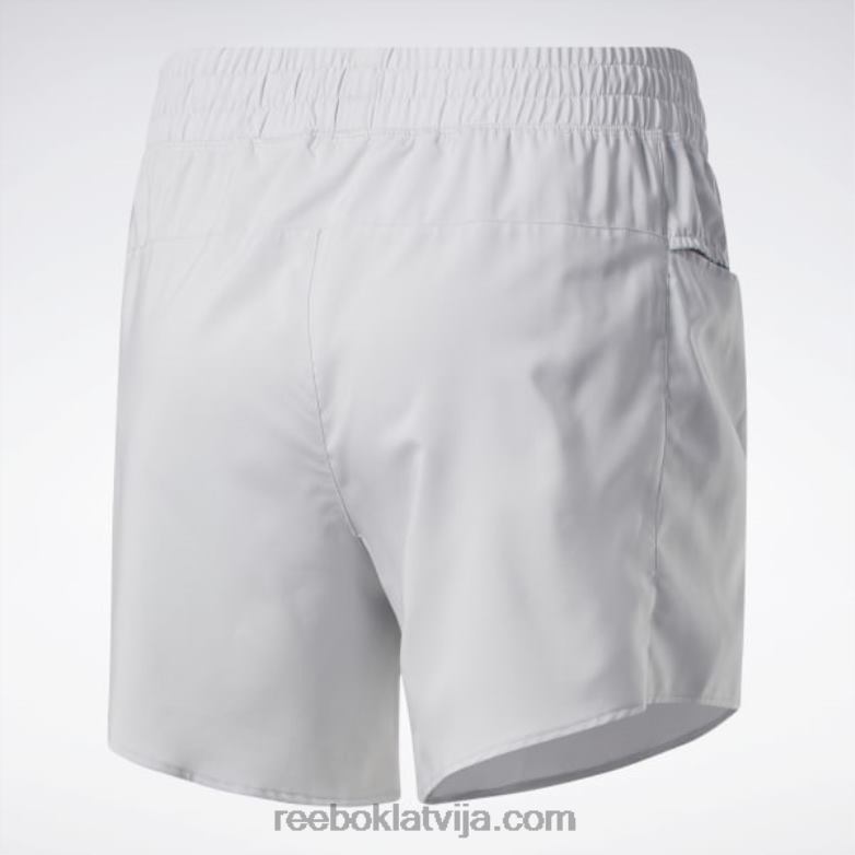 skriešanas šorti sievietes 0T464970 Reebok tīri pelēks 2