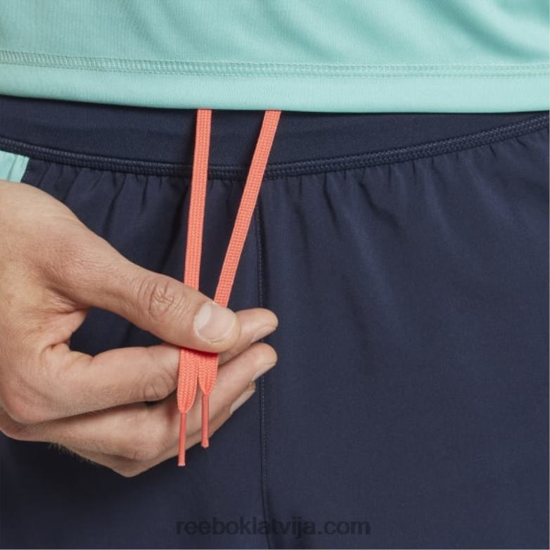 skriešanas šorti vīriešiem 0T4641207 Reebok daļēji klasiska zilganzaļa