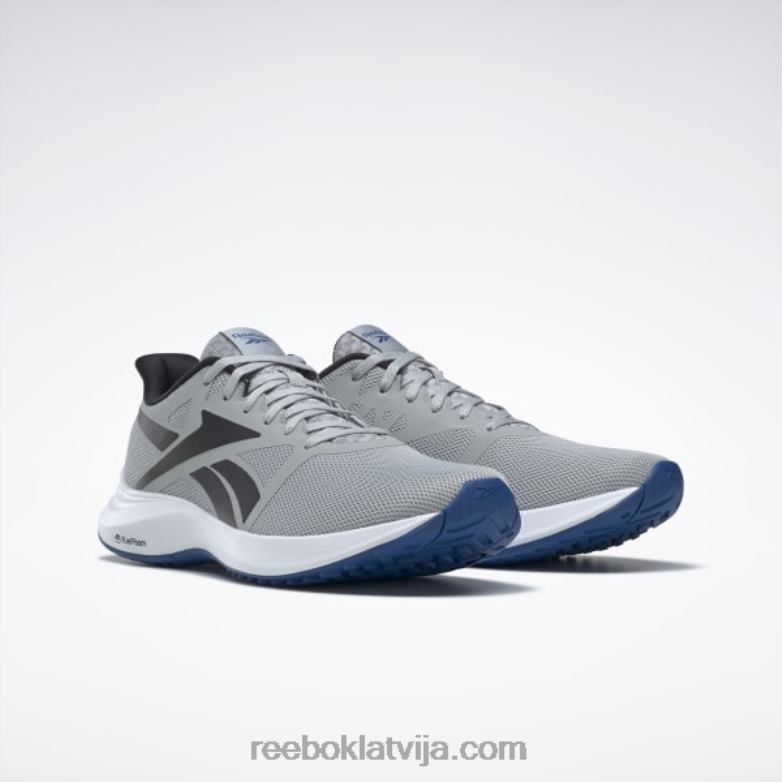 skrējējs 5 vīriešu skriešanas apavi0T4641055 Reebok tīri pelēks 3/core melns/vektorzils