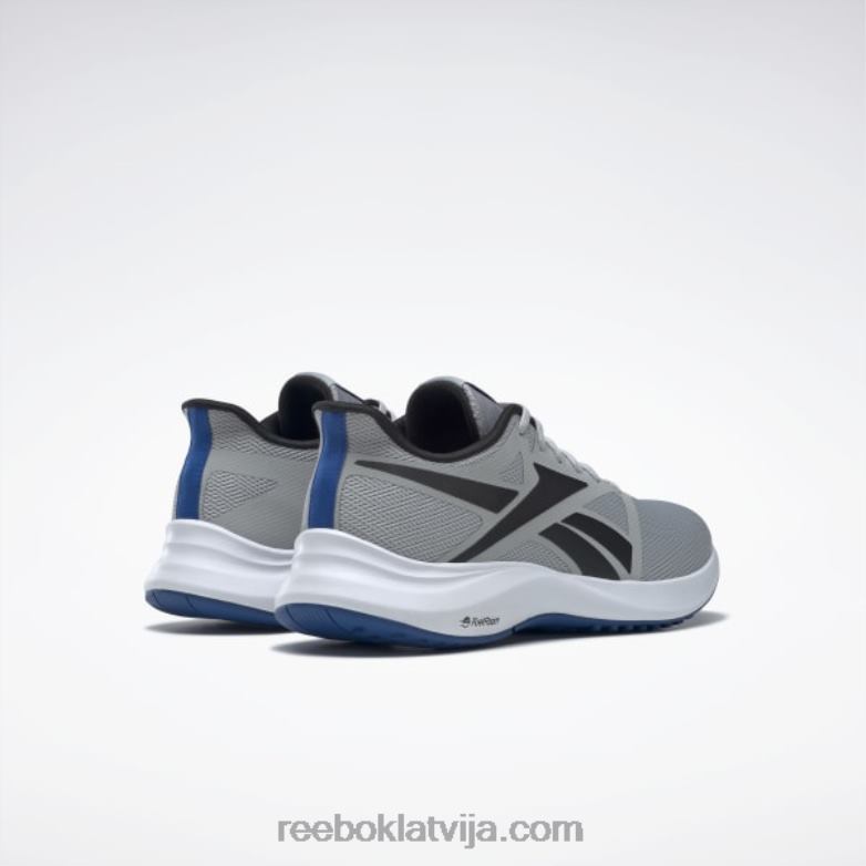 skrējējs 5 vīriešu skriešanas apavi0T4641055 Reebok tīri pelēks 3/core melns/vektorzils