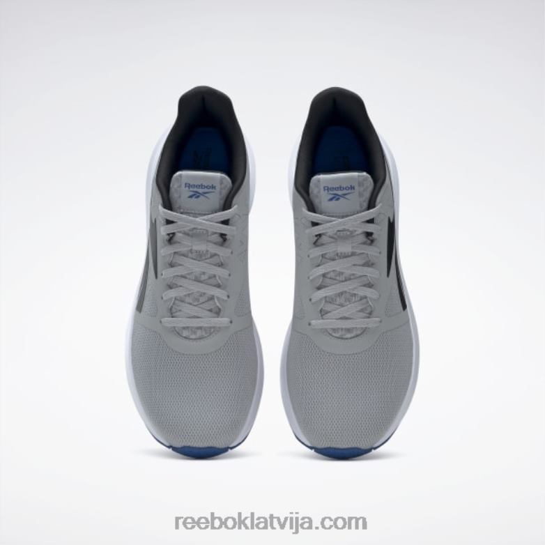 skrējējs 5 vīriešu skriešanas apavi0T4641055 Reebok tīri pelēks 3/core melns/vektorzils