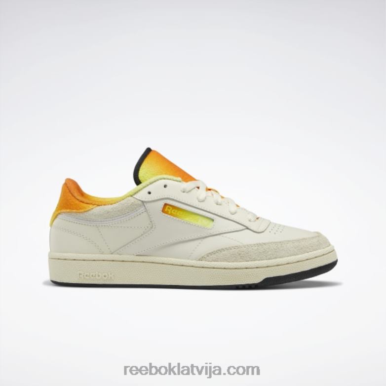 smiley club c 85 kurpes0T464166 Reebok alabastrs / citrons / trek zelts