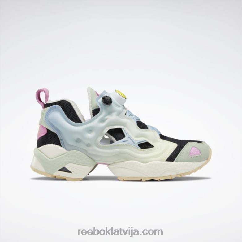 smiley instapump fury 95 kurpes0T464151 Reebok pantone/core melns