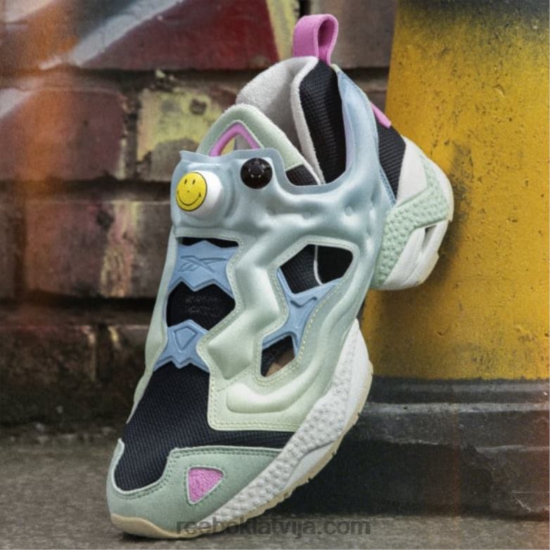 smiley instapump fury 95 kurpes0T464151 Reebok pantone/core melns
