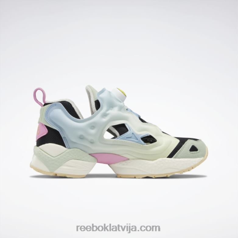 smiley instapump fury 95 kurpes0T464151 Reebok pantone/core melns