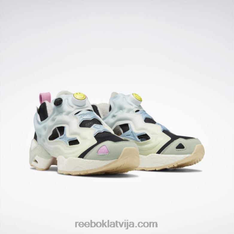 smiley instapump fury 95 kurpes0T464151 Reebok pantone/core melns