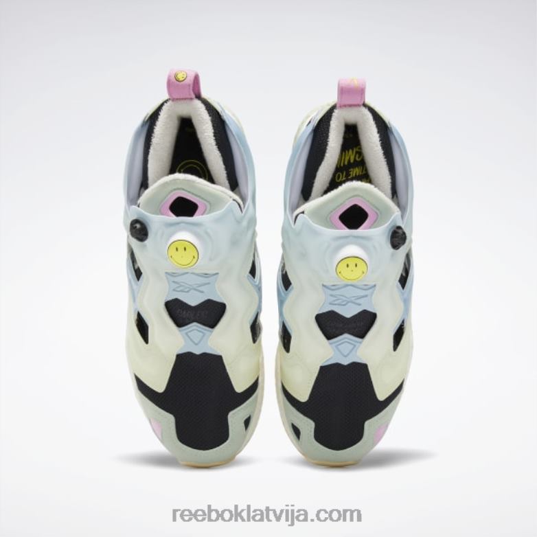 smiley instapump fury 95 kurpes0T464151 Reebok pantone/core melns