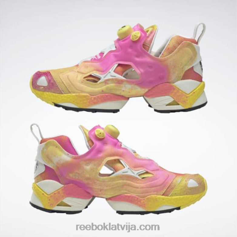 smiley instapump fury kurpes0T464197 Reebok krīts/kods melns