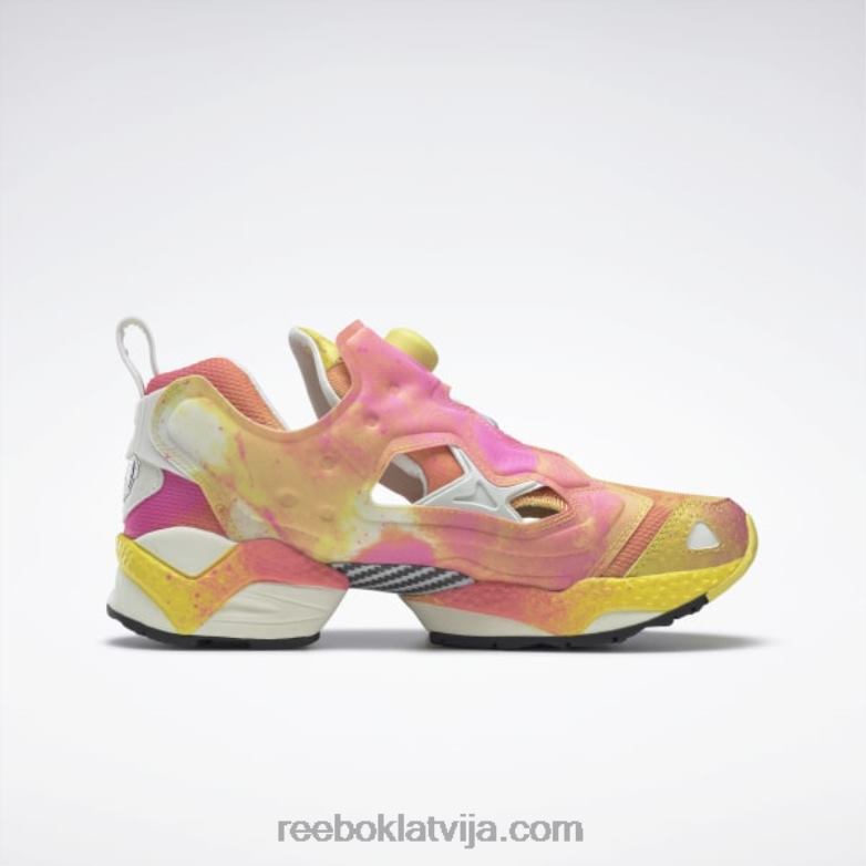smiley instapump fury kurpes0T464197 Reebok krīts/kods melns