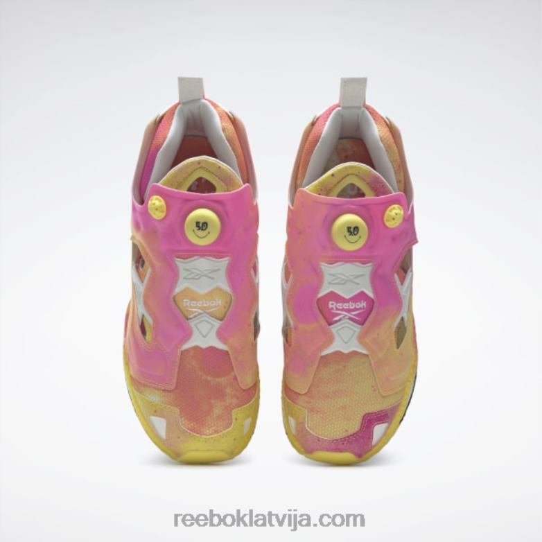 smiley instapump fury kurpes0T464197 Reebok krīts/kods melns