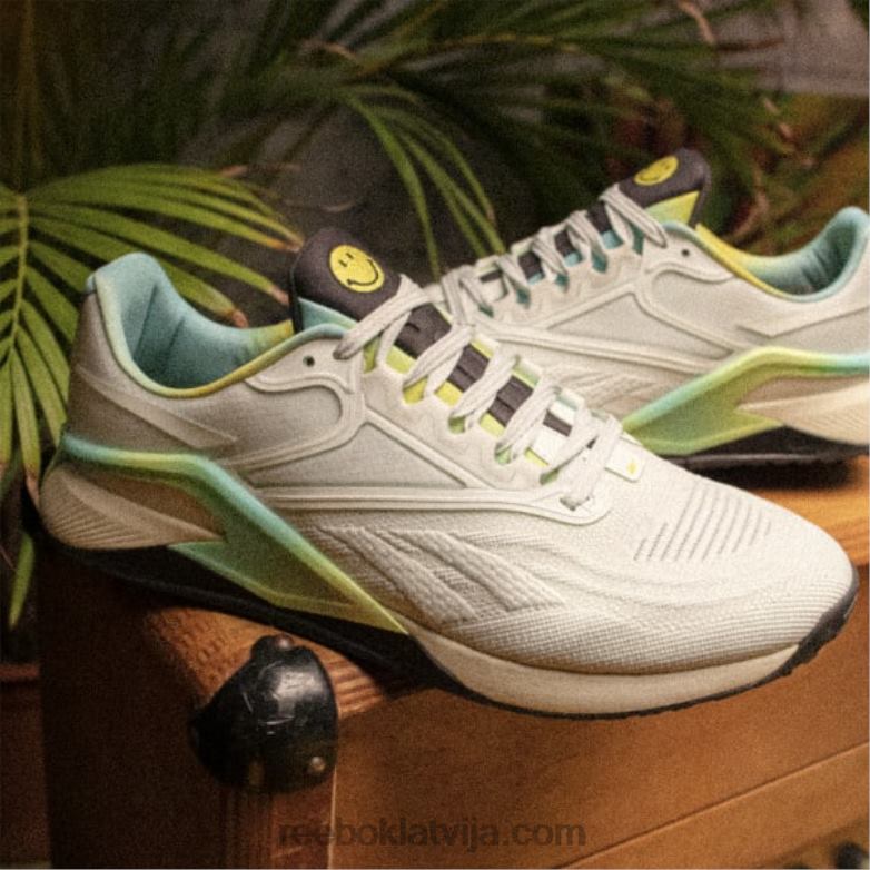 smiley nano x2 vīriešu treniņa apavi0T464128 Reebok opāla mirdzums/gaismas kaļķis/digitālais mirdzums