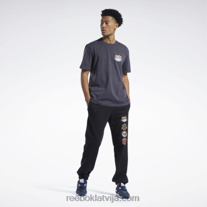 street fighter grafiskais t-krekls0T464362 Reebok melns