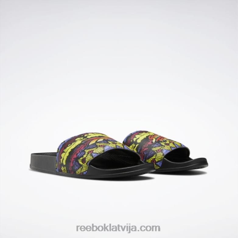 street fighter klasiskās slaidi0T464432 Reebok kodols melns