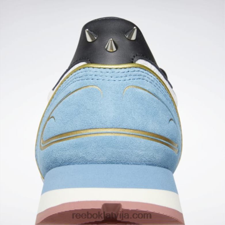 street fighter klasiskās ādas apavi0T464929 Reebok polāri zils/izturīgs zils/melns kodols