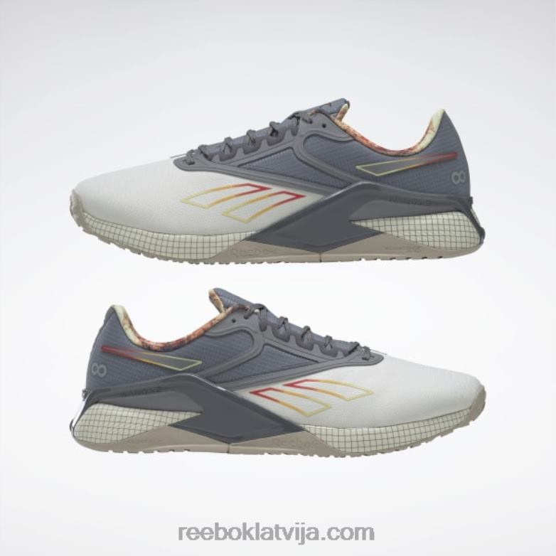 street fighter nano x2 apavi0T46454 Reebok alabastrs/miglains pelēks/pergaments