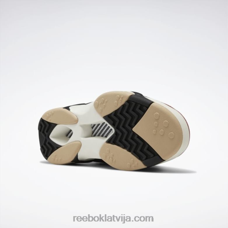 street fighter shaq attaq basketbola apavi vīriešiem 0T4641024 Reebok kodols melns/tumši sable/lukss zils