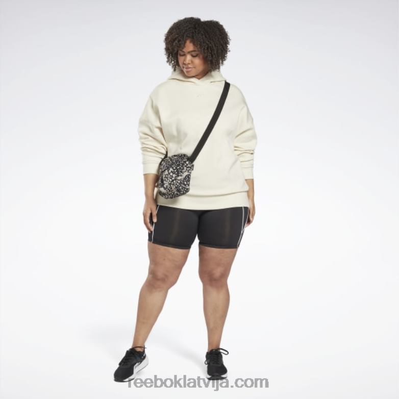 studijas pārstrādāta lielizmēra kapuce (plus izmēra) sievietes 0T464828 Reebok klasisks balts