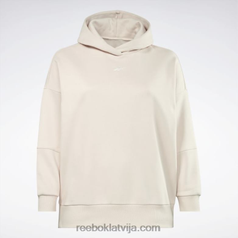 studijas pārstrādāta lielizmēra kapuce (plus izmēra) sievietes 0T464850 Reebok mīksts ekrus