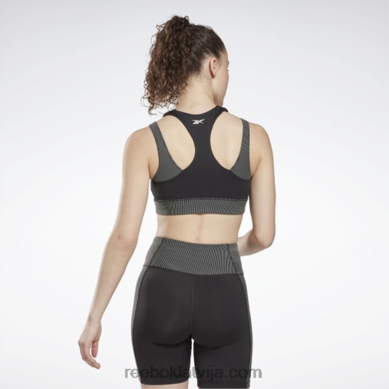 studijas slāņu krūštura augšdaļa sievietes 0T464600 Reebok melns