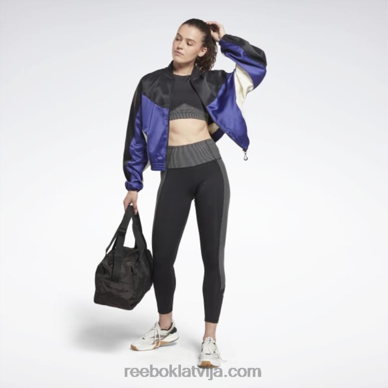 tech stila vējjaka sievietes 0T464646 Reebok trekns violets