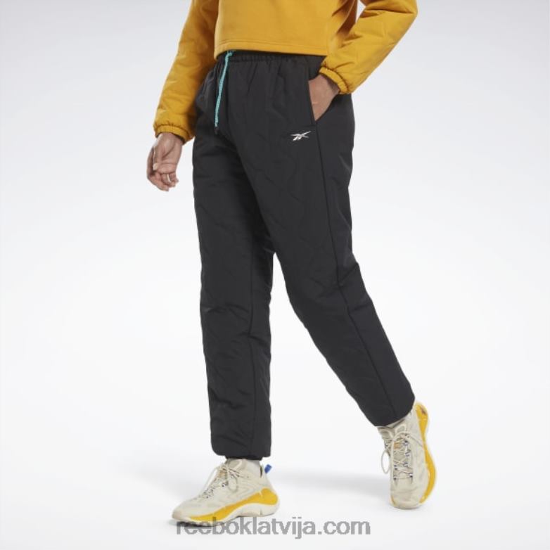 termosiltas+grafēna bikses sievietes 0T464625 Reebok melns