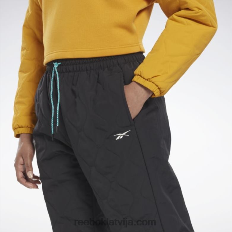 termosiltas+grafēna bikses sievietes 0T464625 Reebok melns