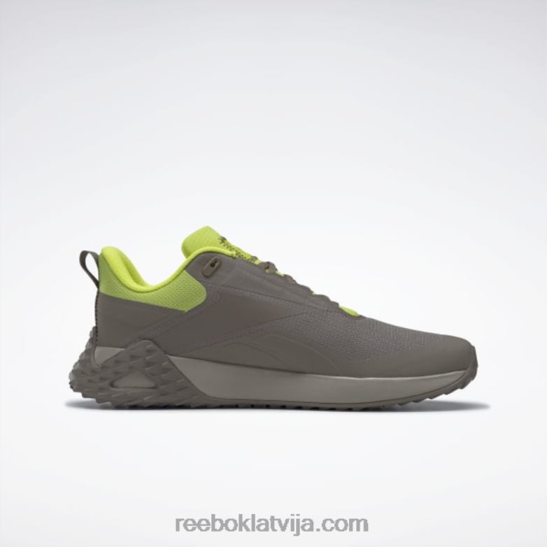 trail cruiser vīriešu apavi0T4641220 Reebok trek grey/boulder grey/acid yellow