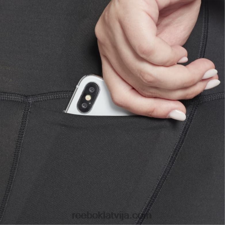 treniņam gatavas bikšu programmas legingi (plus izmēra) sievietes 0T464906 Reebok nakts melns