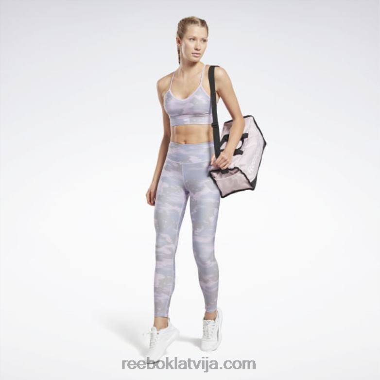 treniņam gatavas camo print zeķubikses sievietes 0T464480 Reebok violeta dūmaka