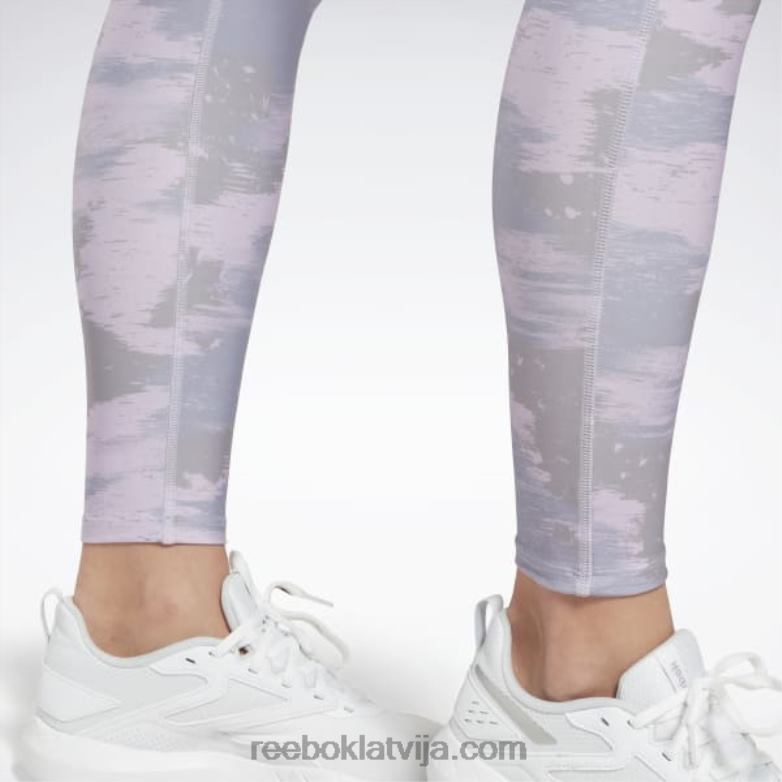 treniņam gatavas camo print zeķubikses sievietes 0T464480 Reebok violeta dūmaka