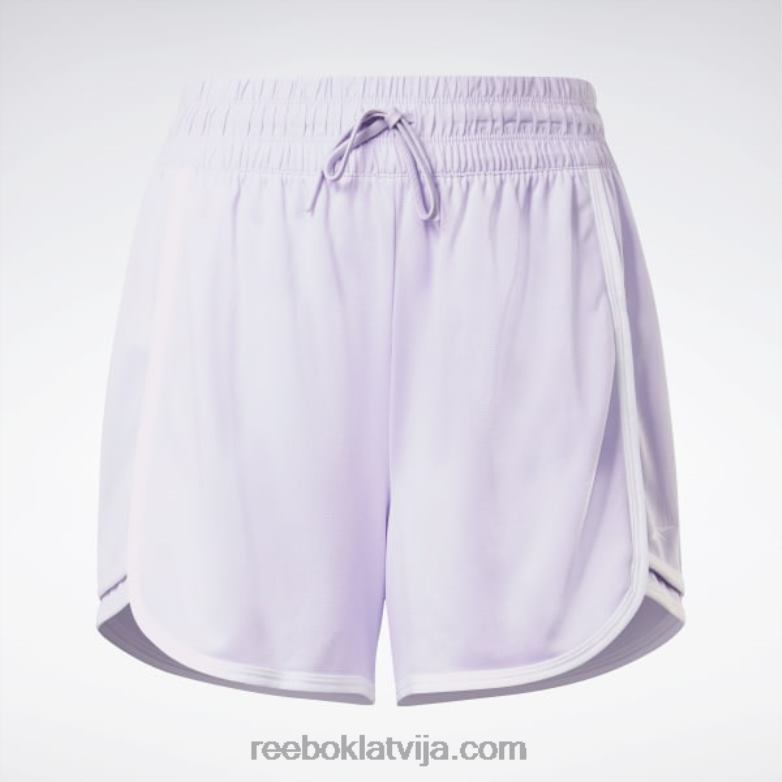treniņam gatavi daudzstāvu šorti sievietes 0T464632 Reebok violeta oāze