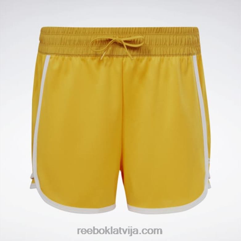 treniņam gatavi daudzstāvu šorti sievietes 0T464650 Reebok spilgts okers