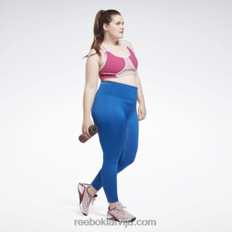treniņam gatavi vektora legingi (plus izmēra) sievietes 0T464481 Reebok vektors zils